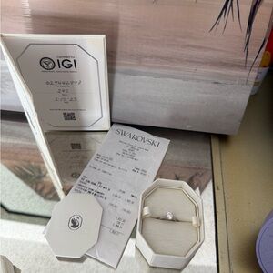 Swarovski Lab Diamond Ring